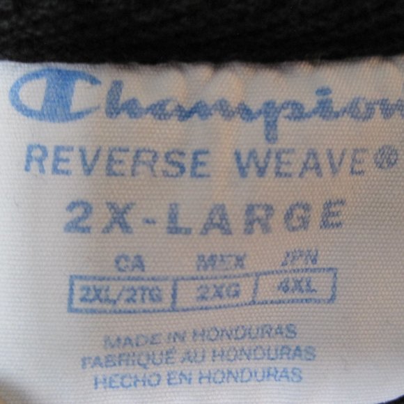 Men’s Champion Sweatshirt – Black – Size 2XL – pre-owned - Picture 5 of 6